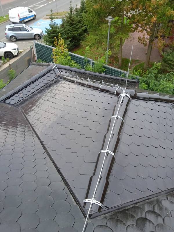 Piorunochron na dachu