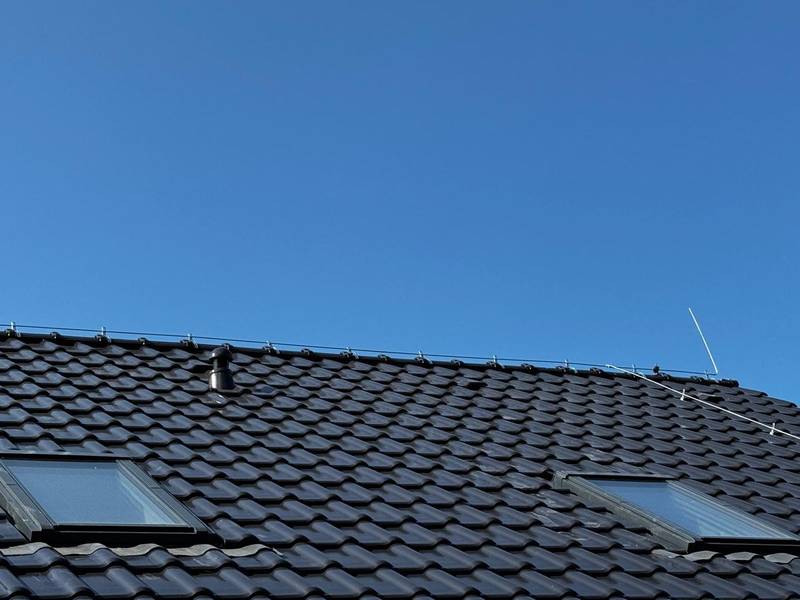 Piorunochron na dachu