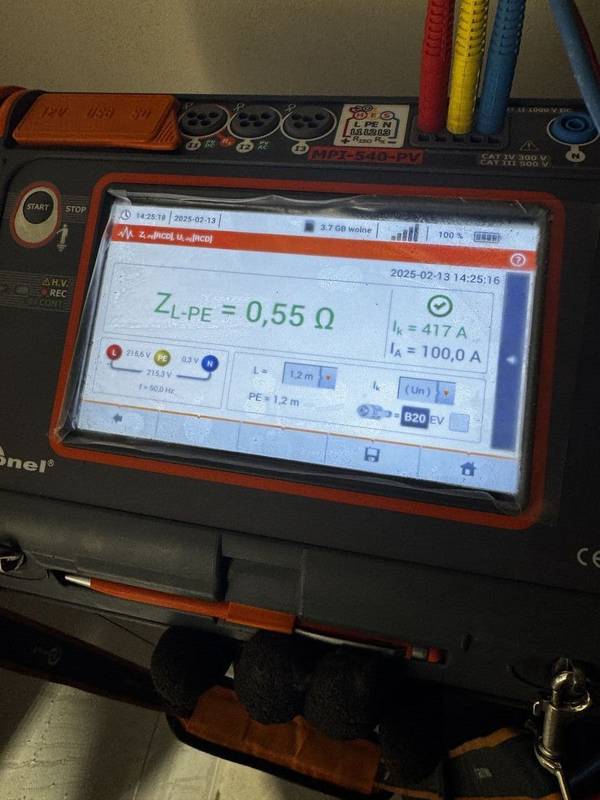 Instalacja elektryczna - Pomiary elektryczne