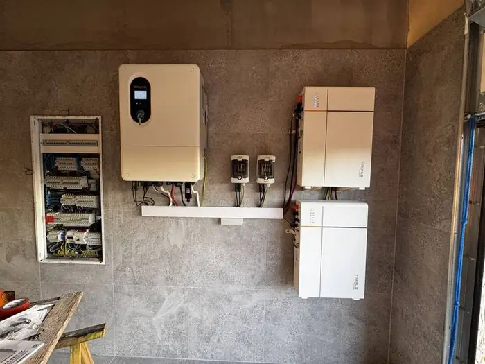 Magazyn energii w garażu — realizacja Avoltaic